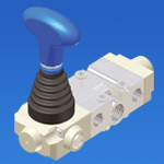 visuel: Distributeur monostable manuelle