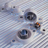 Paliers auto-aligneurs rsine avec roulements inox